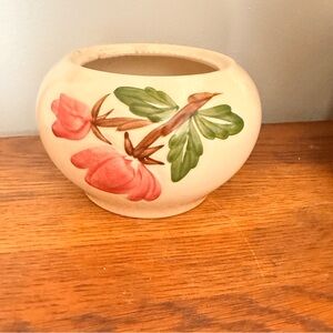 Floral continental kilns vintage vase